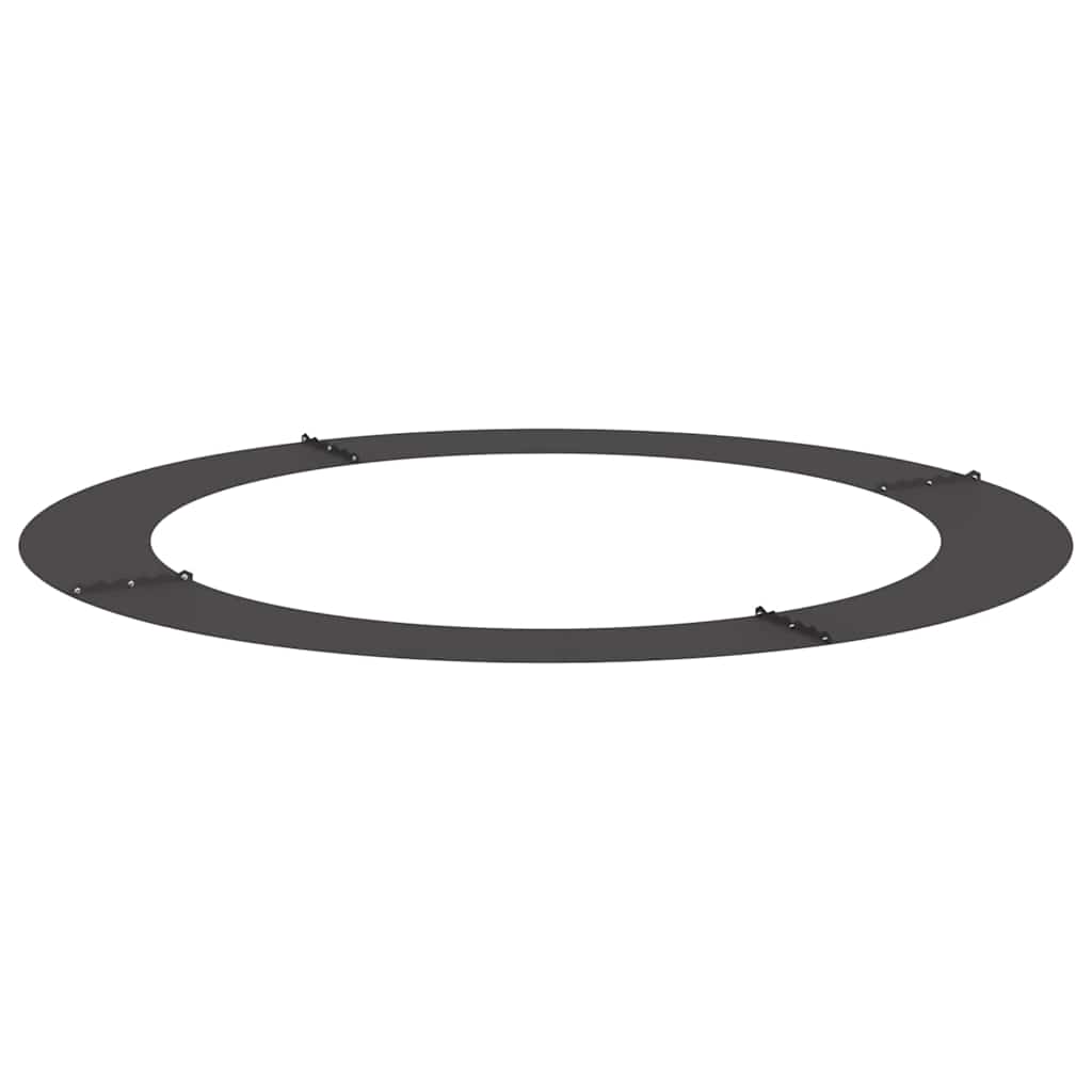 vidaXL κατάλληλο για δαχτυλίδι επίπεδου δέντρου Μαύρο Ø90 / 120 εκ.