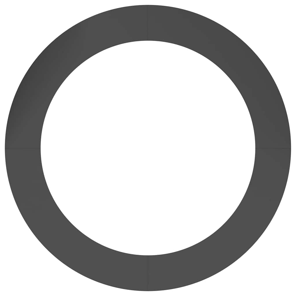 vidaXL κατάλληλο για επίπεδα δαχτυλίδια δέντρου 5 pcs Μαύρο