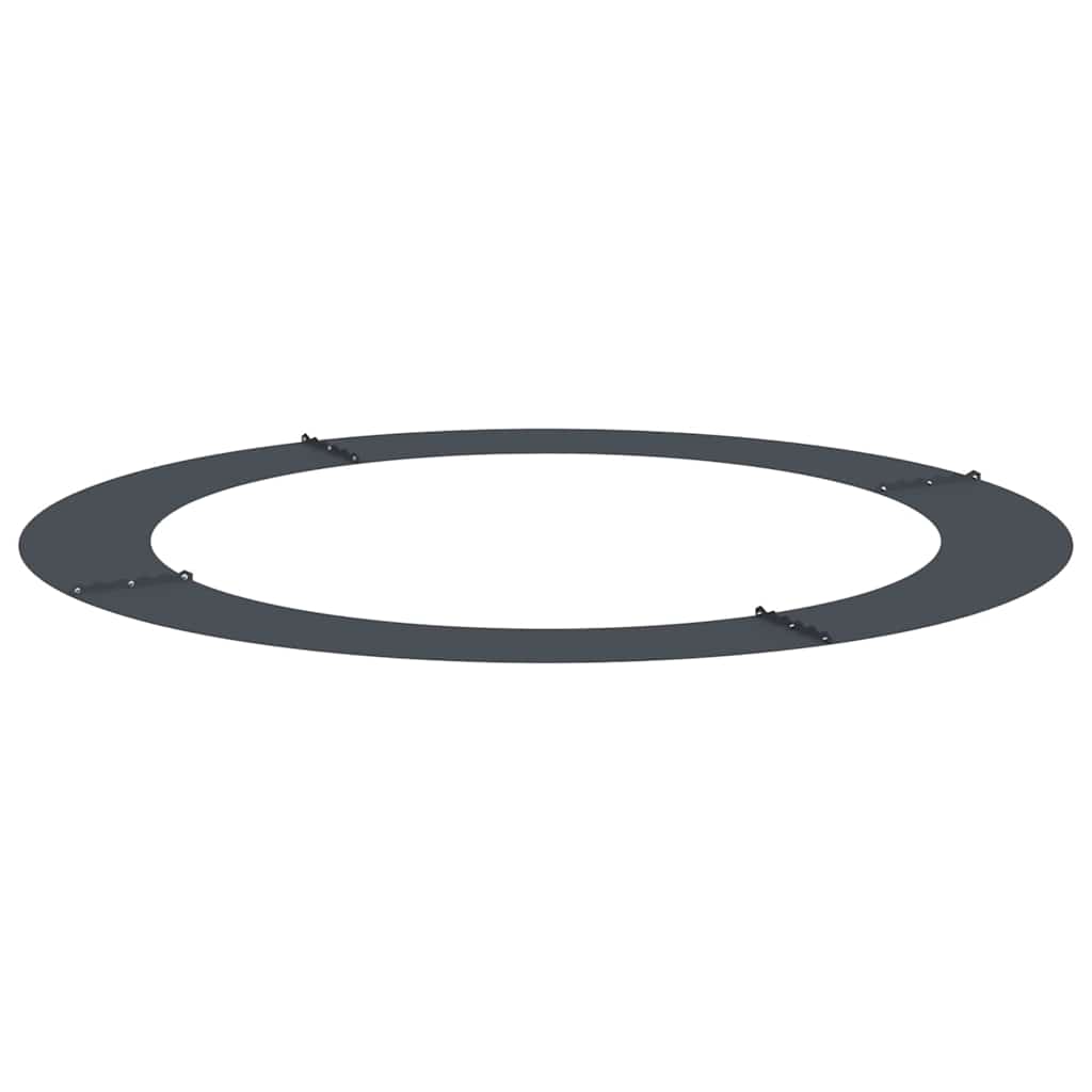 vidaXL κατάλληλο για επίπεδα δαχτυλίδια δέντρου 5 pcs Ανθρακί