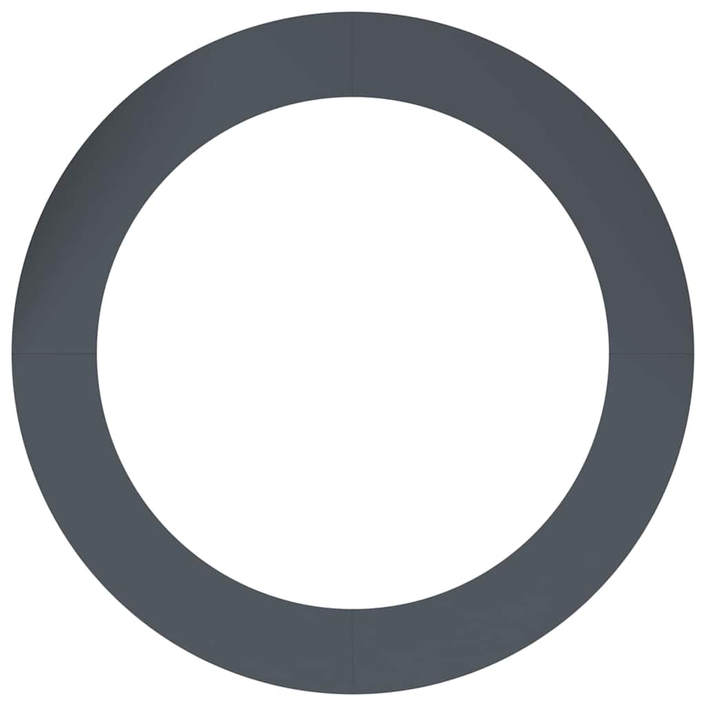 vidaXL κατάλληλο για επίπεδα δαχτυλίδια δέντρου 5 pcs Ανθρακί