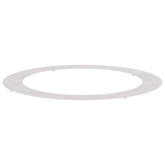 vidaXL κατάλληλο για δαχτυλίδι επίπεδου δέντρου Ασημί Ø90 / 120 εκ.