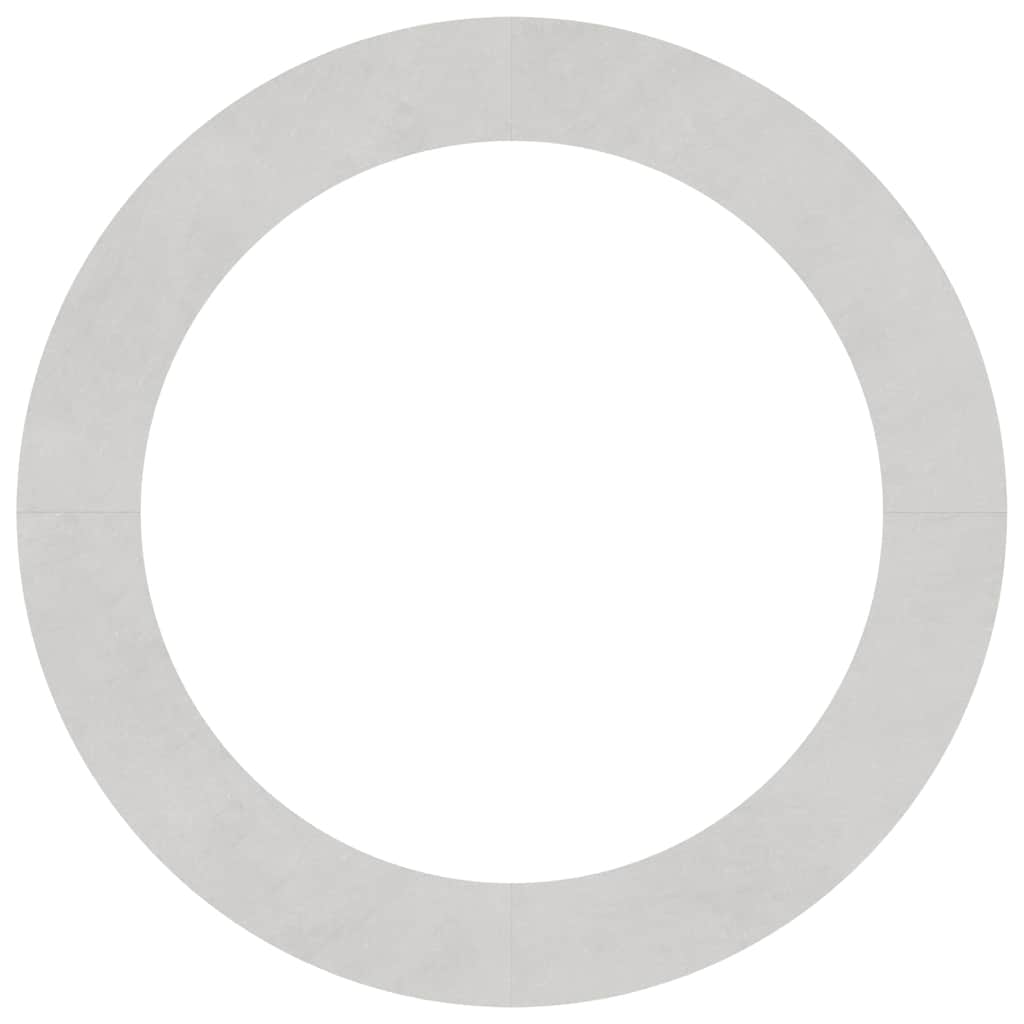 vidaXL κατάλληλο για δαχτυλίδι επίπεδου δέντρου Ασημί Ø90 / 120 εκ.
