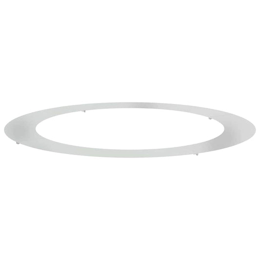 vidaXL κατάλληλο για δαχτυλίδι επίπεδου δέντρου Ασημί Ø90 / 120 εκ.