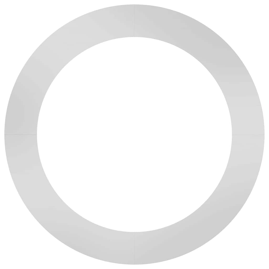 vidaXL κατάλληλο για επίπεδα δαχτυλίδια δέντρου 5 pcs Ασημί