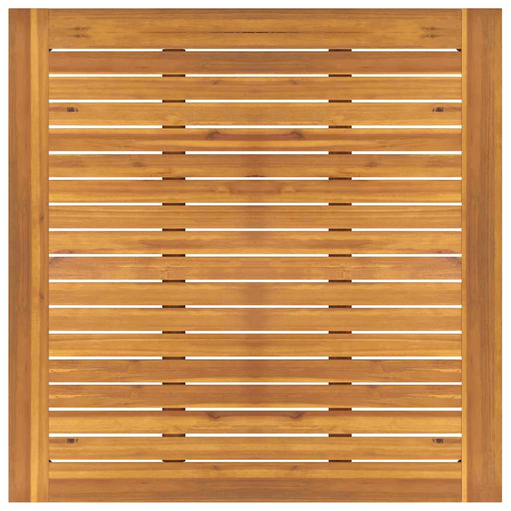 vidaXL Σέτ φαγητού για κήπο 5 pcs Καφέ Μασίφ ξύλο ακακίας