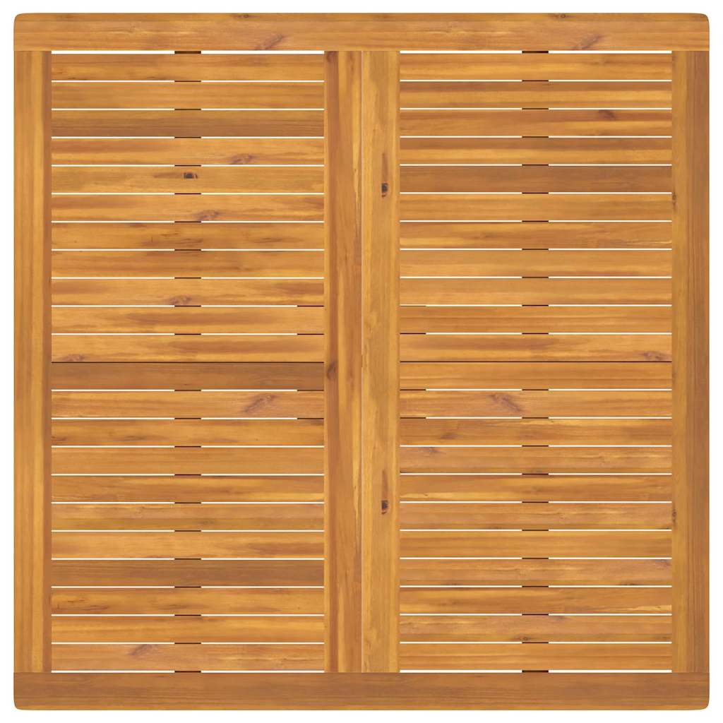 vidaXL Σέτ φαγητού για κήπο 3 pcs Καφέ Μασίφ ξύλο ακακίας