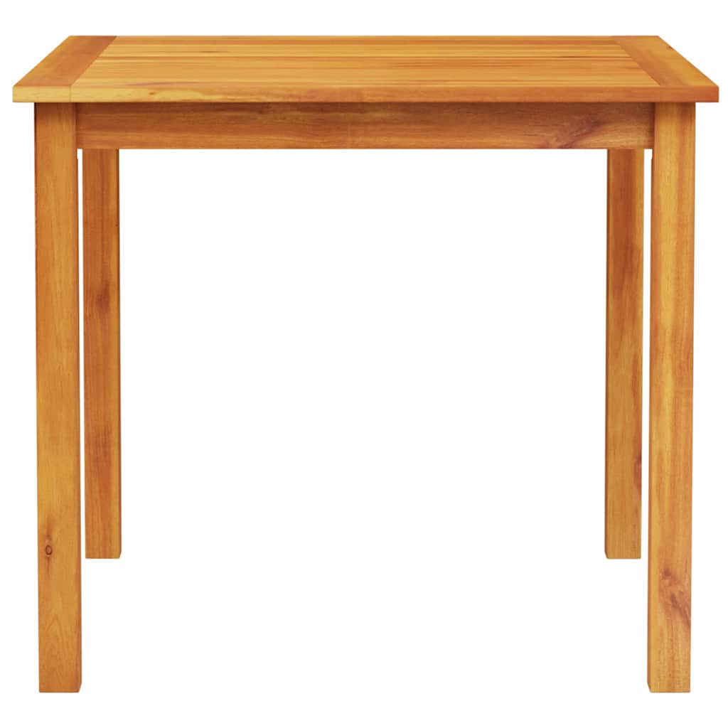 vidaXL Σέτ φαγητού για κήπο 3 pcs Καφέ Μασίφ ξύλο ακακίας