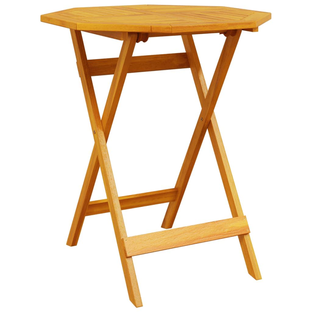 vidaXL Φορητό Σετ Μπιζερί 3 pcs Καφέ Μασίφ ξύλο ακακίας