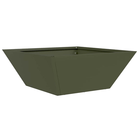 vidaXL Γλάστρα Κήπου Ελιά Πράσινη 40 x 40 x 15 cm