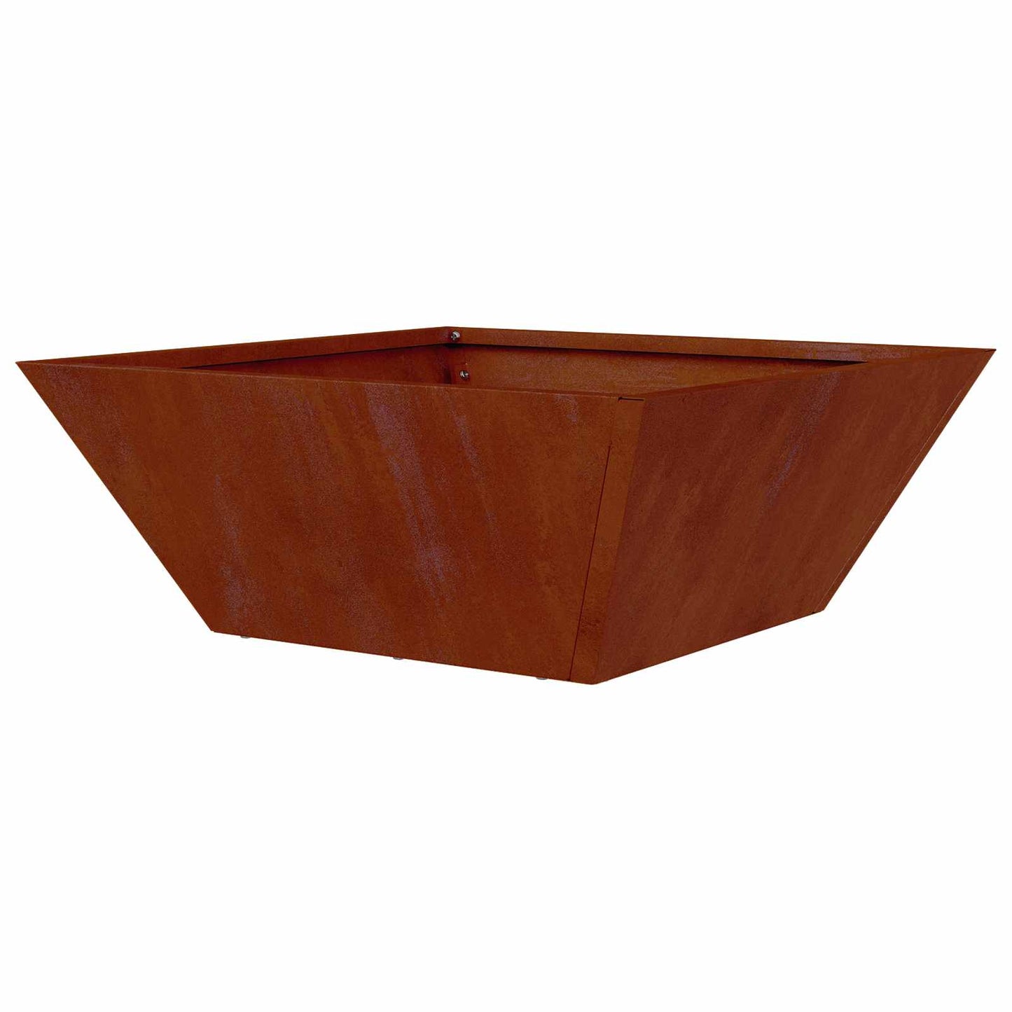 vidaXL Γλάστρα Κήπου Σκ rusty 40 x 40 x 15 cm