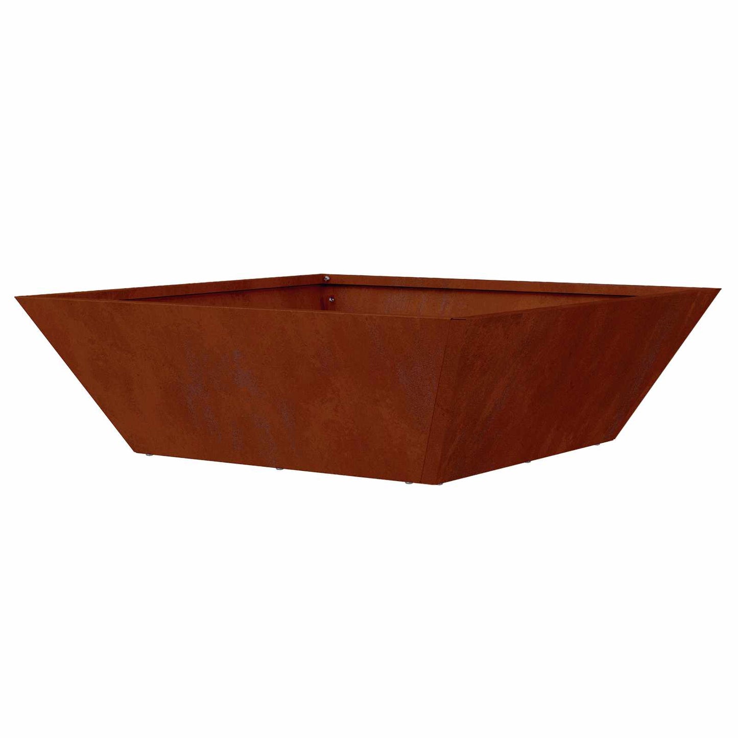 vidaXL Γλάστρα Κήπου 5 τμχ. Σκ rusty 50 x 50 x 15 cm