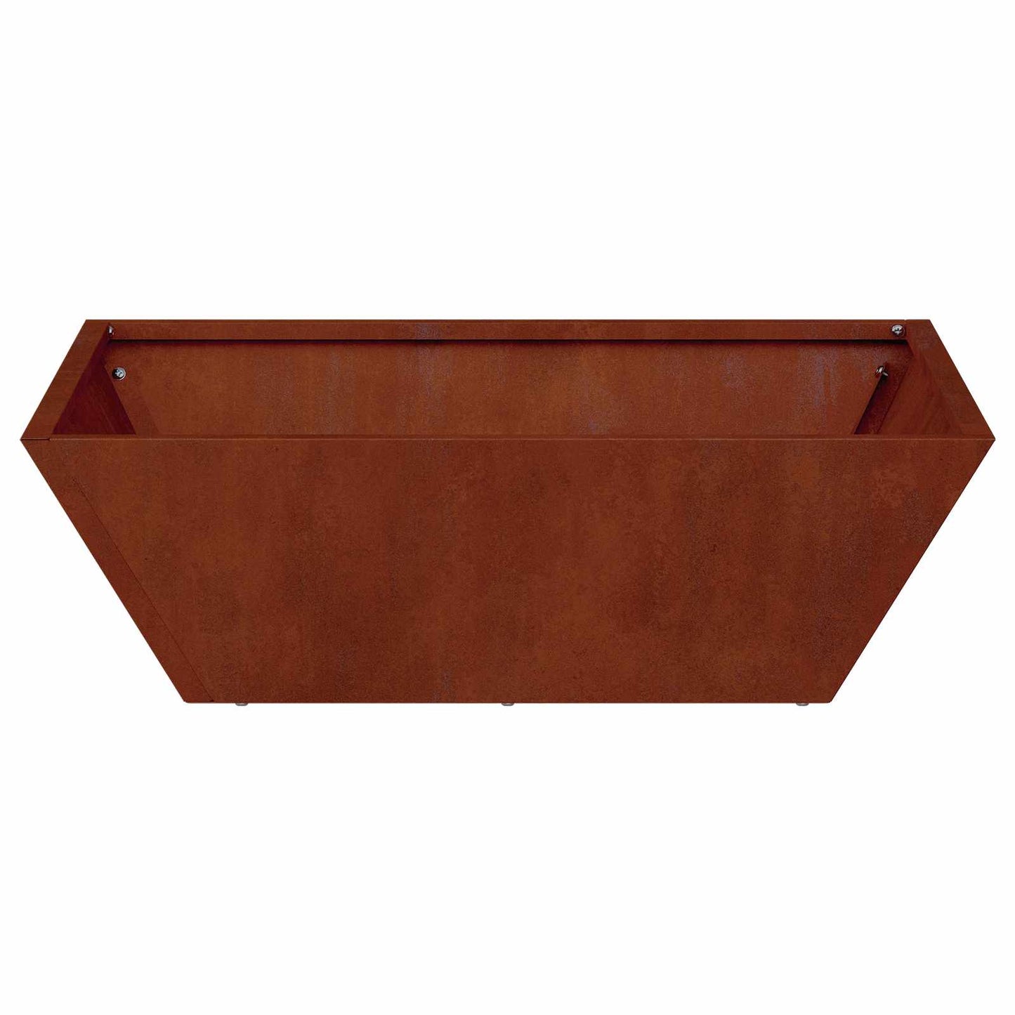 vidaXL Γλάστρα Κήπου 5 τμχ. Σκ rusty 50 x 50 x 15 cm