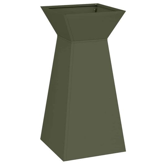 vidaXL Γλάστρα Πυλώνας Ελιά 35 x 35 x 73 εκ.