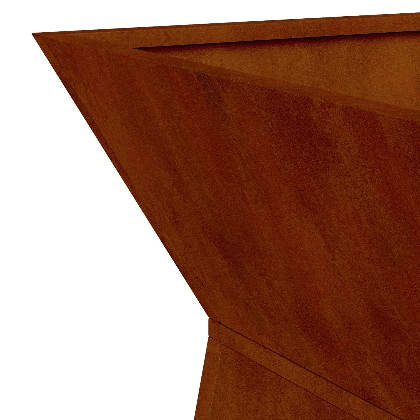 vidaXL Γλάστρα Πυλώνας Ασημί 35 x 35 x 73 εκ.