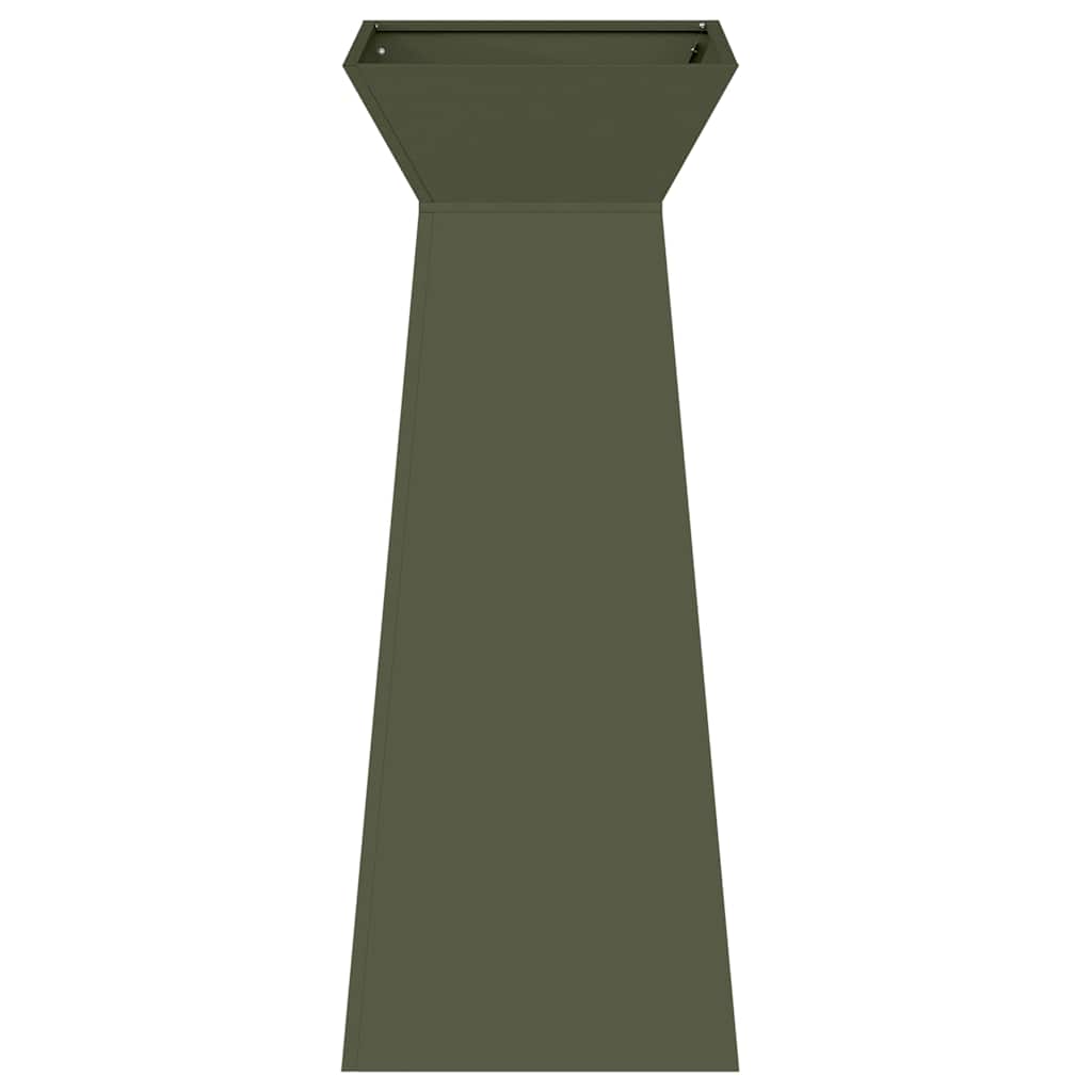 vidaXL Γλάστρα Πυλώνας Ελιά 40 x 40 x 100 cm