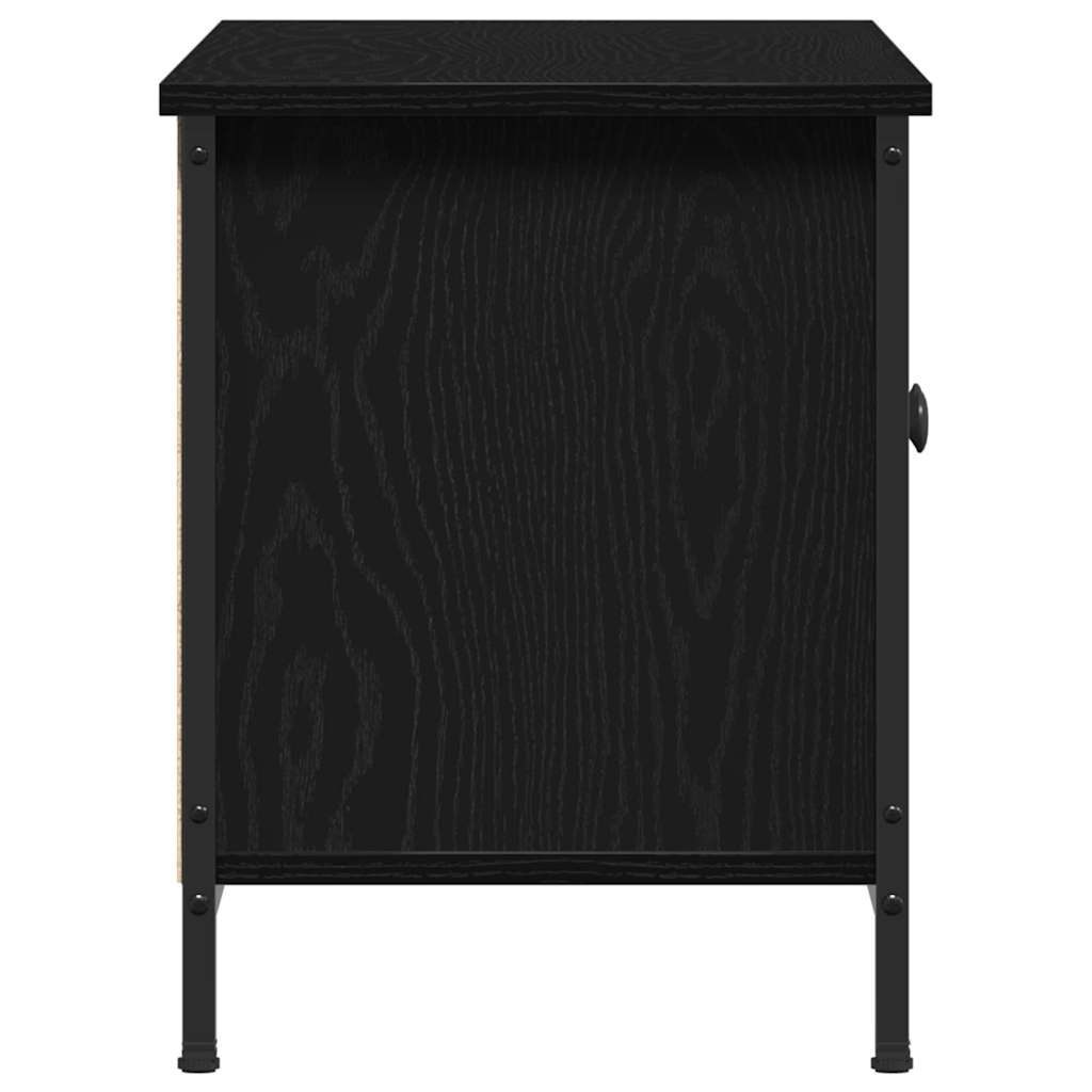 vidaXL Ντουλάπι TV Μαύρη Οξυά 100 x 35 x 45 εκ. Επεξεργασμένο ξύλο