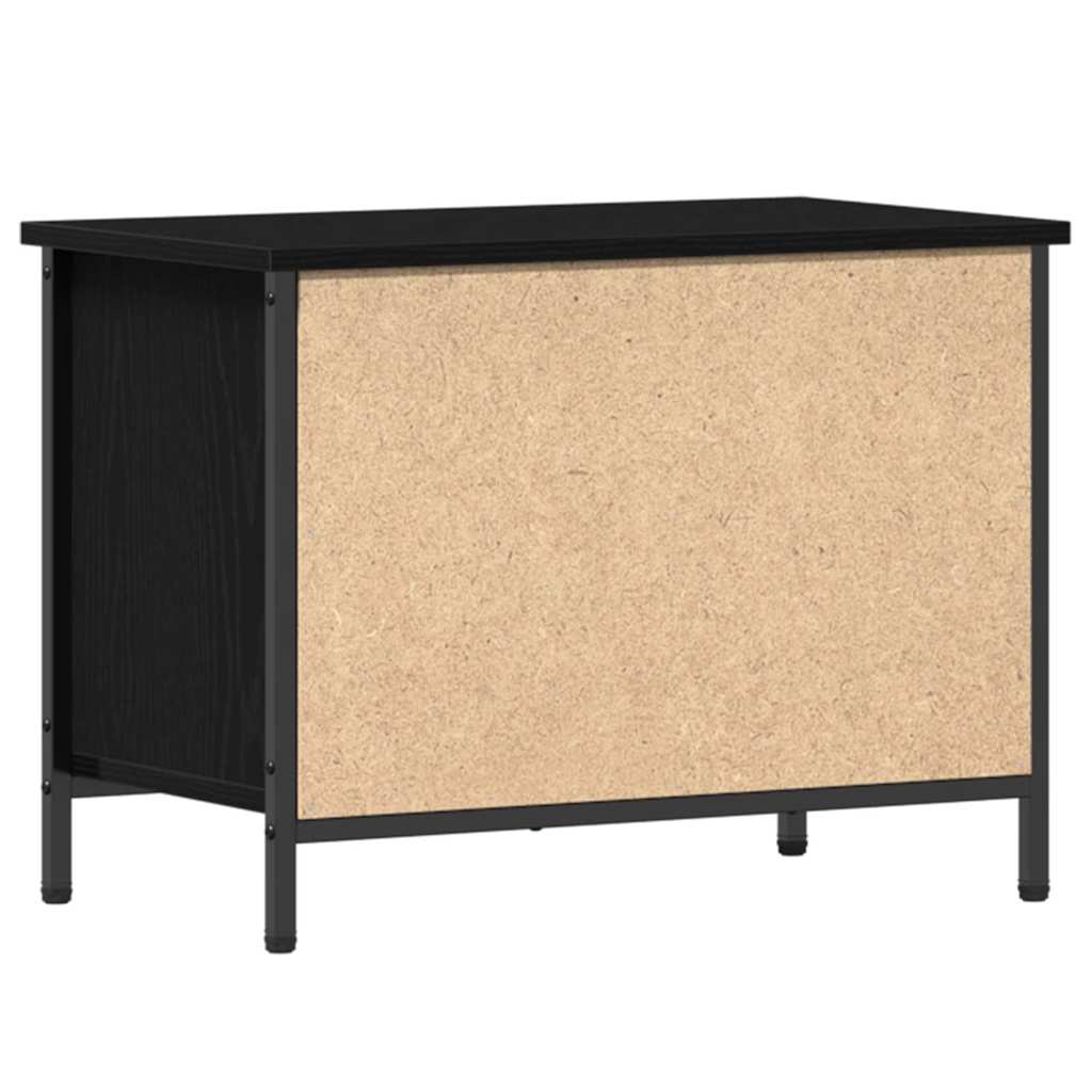 vidaXL Ντουλάπι TV Μαύρη Οξυά 60 x 35 x 45 εκ. Επεξεργασμένο ξύλο