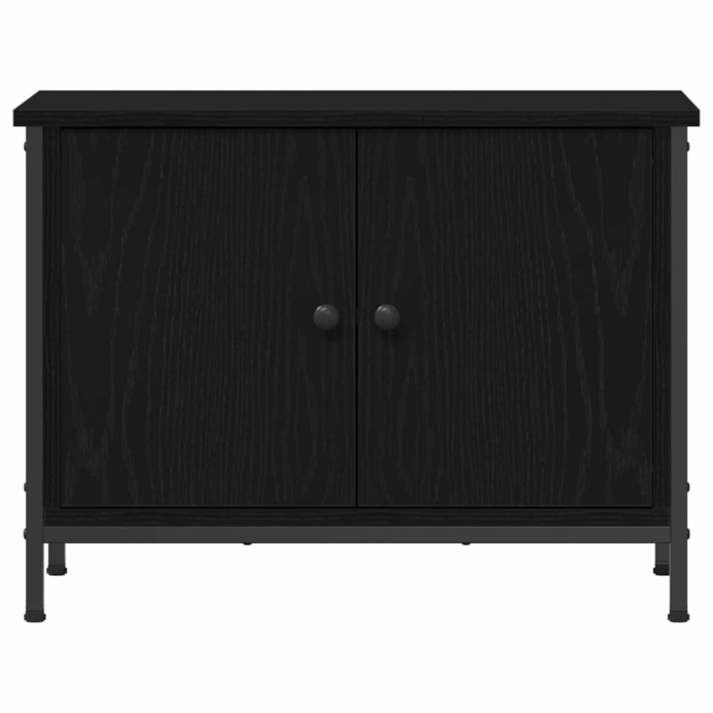 vidaXL Ντουλάπι TV Μαύρη Οξυά 60 x 35 x 45 εκ. Επεξεργασμένο ξύλο
