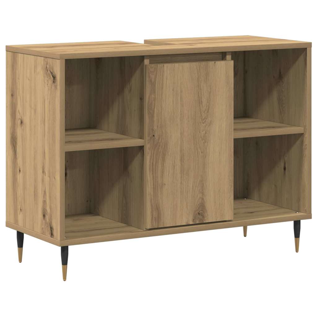 vidaXL Ντουλάπι Μπάνιου Artisan Oak 80 x 33 x 60 εκ Επεξεργασμένο ξύλο