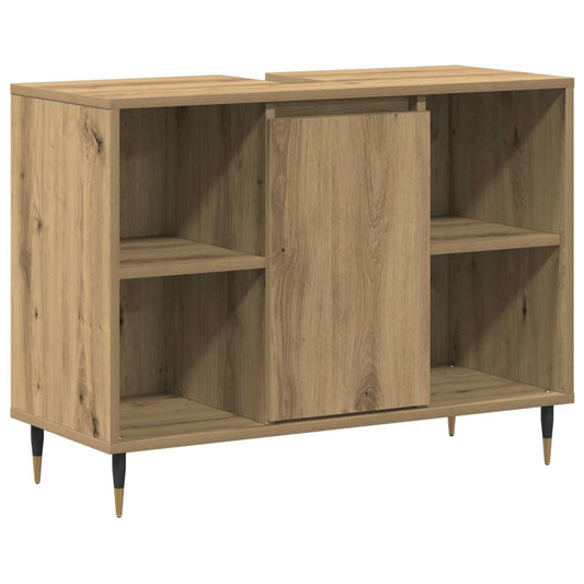 vidaXL Ντουλάπι Μπάνιου Artisan Oak 80 x 33 x 60 εκ Επεξεργασμένο ξύλο
