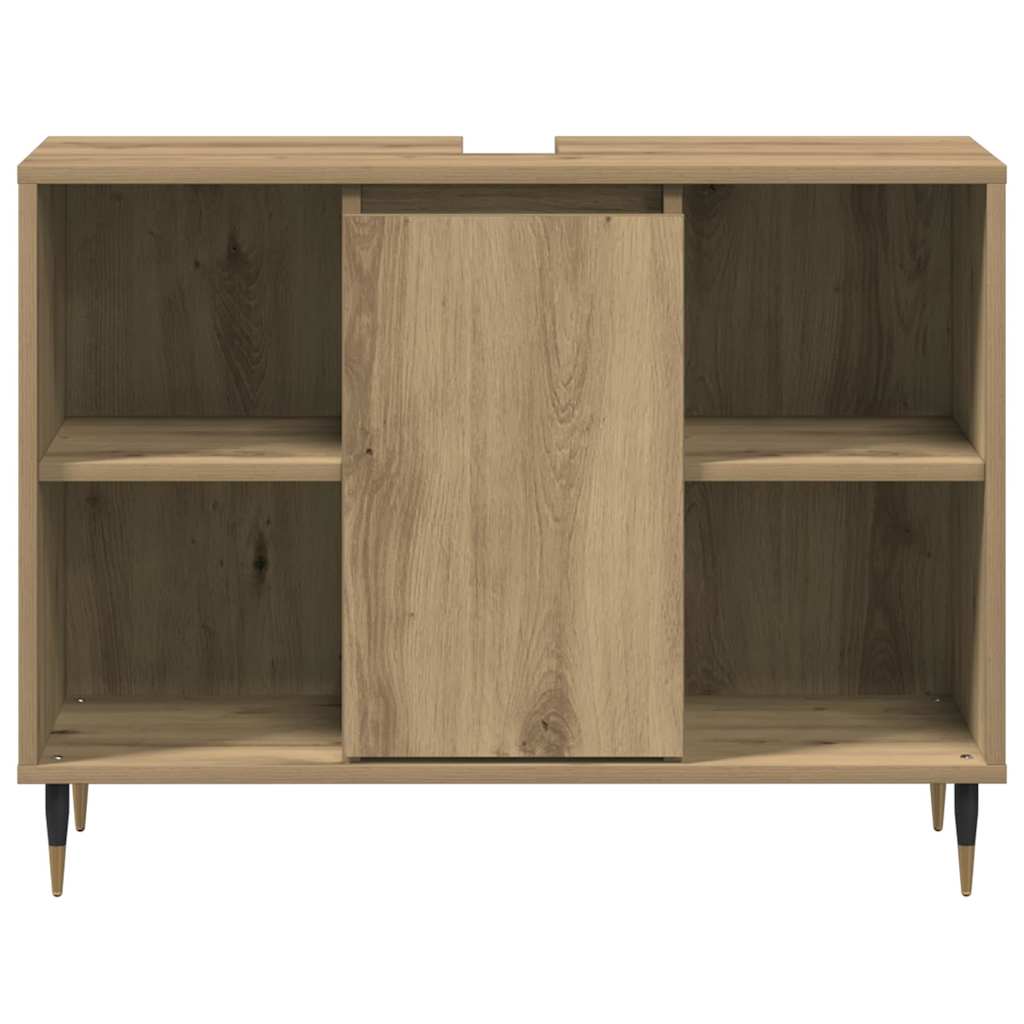 vidaXL Ντουλάπι Μπάνιου Artisan Oak 80 x 33 x 60 εκ Επεξεργασμένο ξύλο