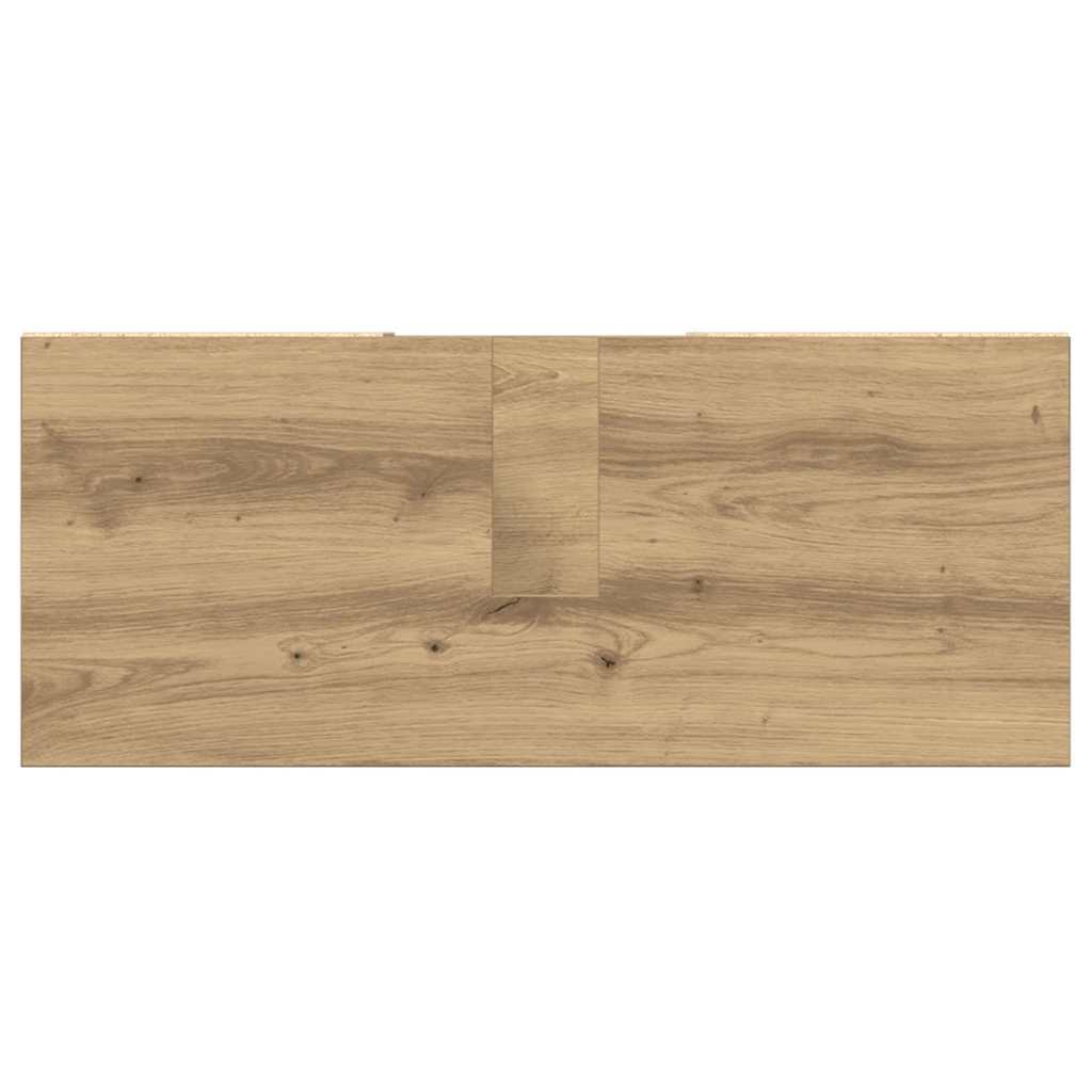 vidaXL Ντουλάπι Μπάνιου Artisan Oak 80 x 33 x 60 εκ Επεξεργασμένο ξύλο