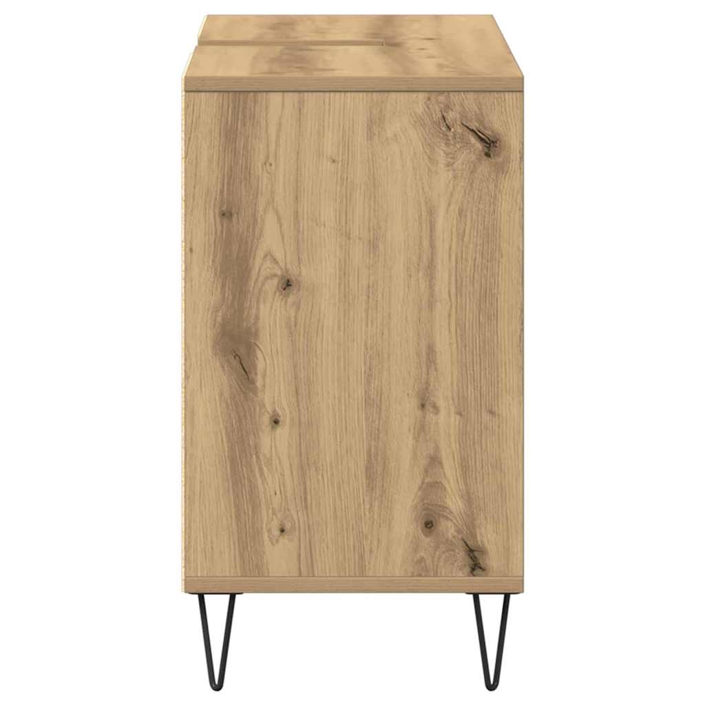 vidaXL Ντουλάπι Μπάνιου Artisan Oak 80 x 33 x 60 εκ Επεξεργασμένο ξύλο