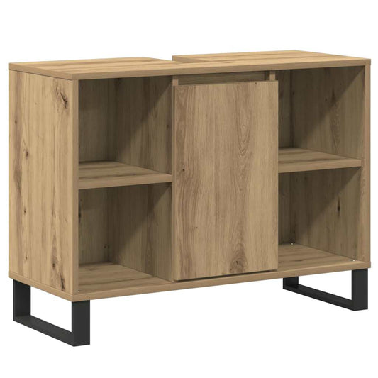 vidaXL Ντουλάπι Μπάνιου Artisan Oak 80 x 33 x 60 εκ Επεξεργασμένο ξύλο