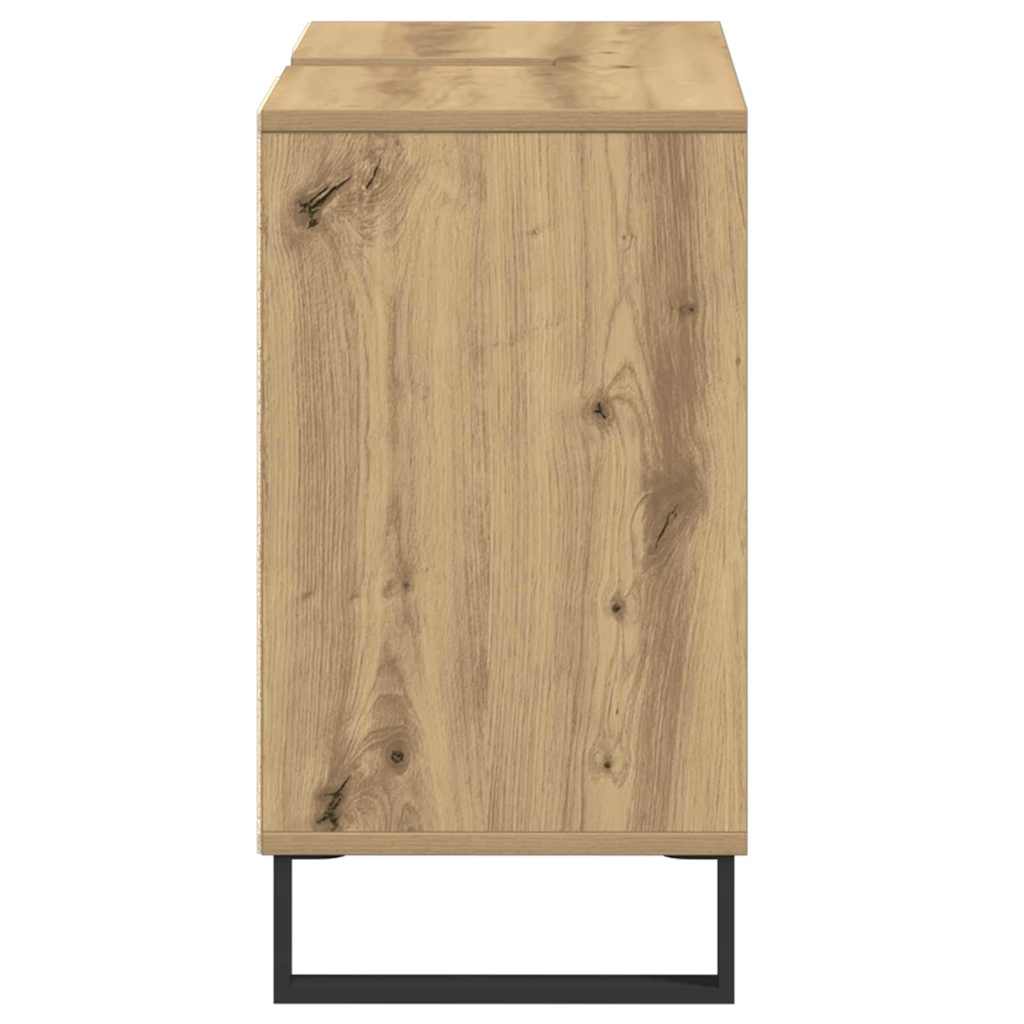 vidaXL Ντουλάπι Μπάνιου Artisan Oak 80 x 33 x 60 εκ Επεξεργασμένο ξύλο