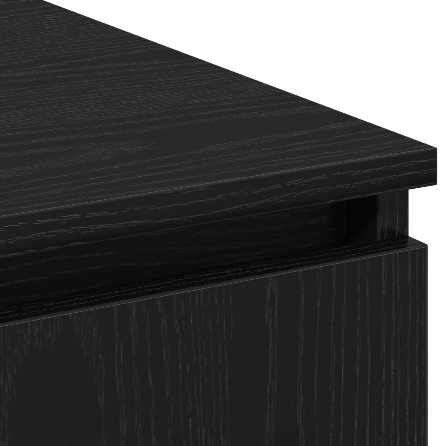 vidaXL Ντουλάπι TV Μαύρη Οξυά 180 x 38 x 49 εκ Επεξεργασμένο ξύλο