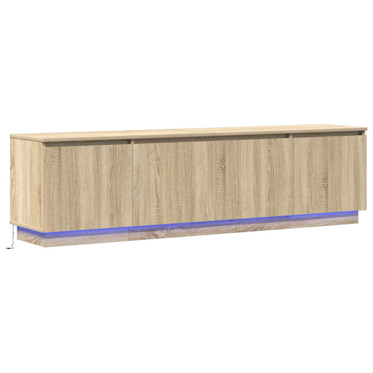 vidaXL Ντουλάπι TV Δρύς Sonoma 180 x 38 x 49 εκ Επεξεργασμένο ξύλο