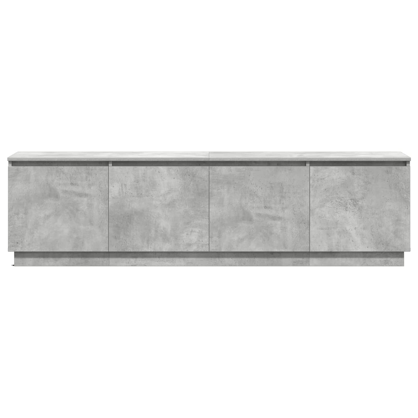 vidaXL Ντουλάπι TV 180 x 38 x 49 εκ Σκυρόδεμα Γκρι Επεξεργασμένο Ξύλο