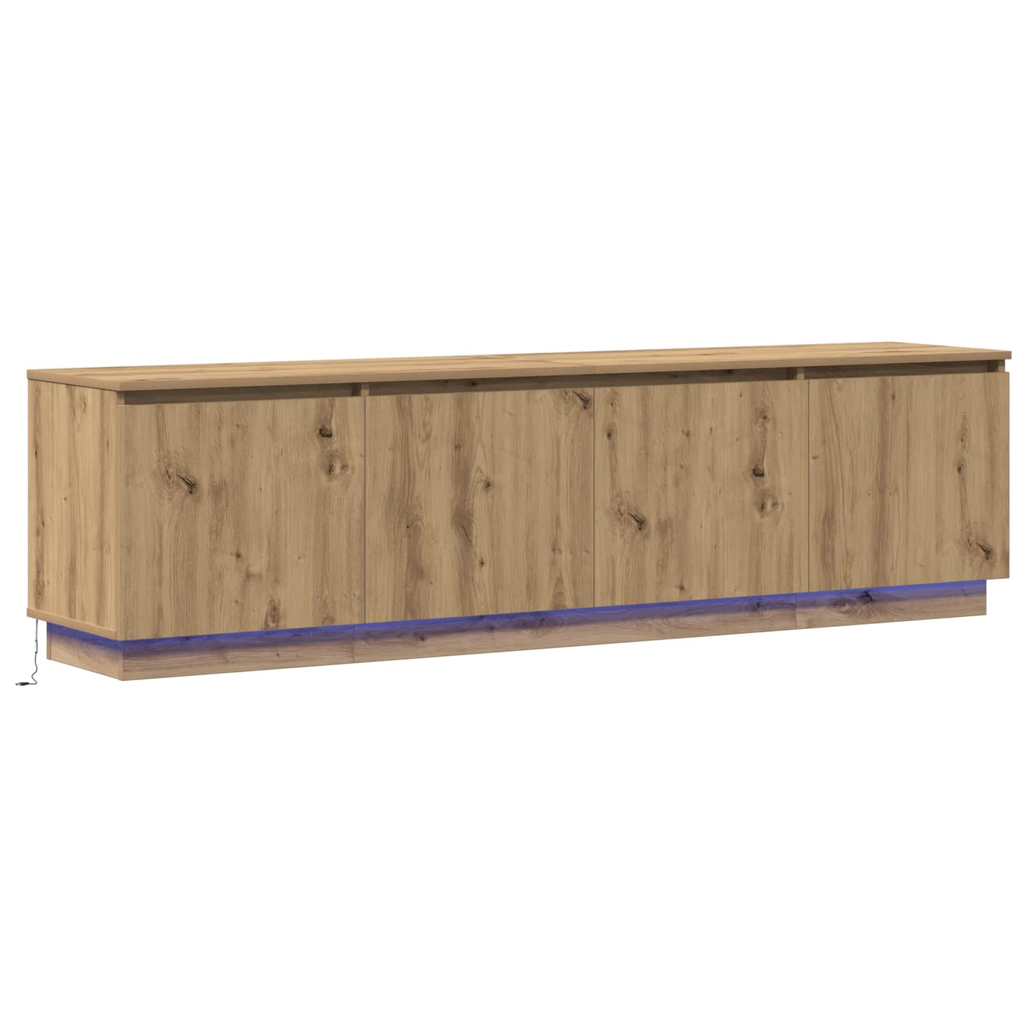 vidaXL Ντουλάπι TV 180 x 38 x 49 εκ Artisan Oak Επεξεργασμένο Ξύλο