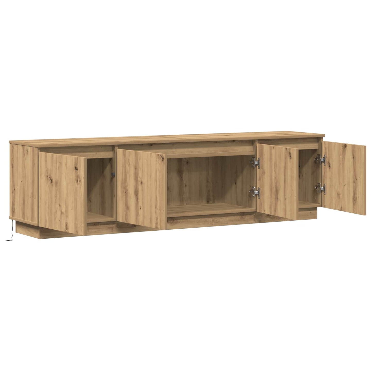 vidaXL Ντουλάπι TV 180 x 38 x 49 εκ Artisan Oak Επεξεργασμένο Ξύλο