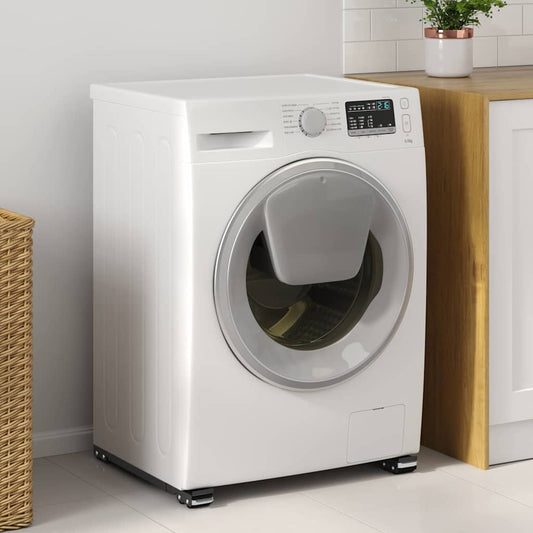 vidaXL Βάση Πλυντηρίου με Τροχούς 2 τεμ Μήκος 46-71 εκ. 300 κιλά