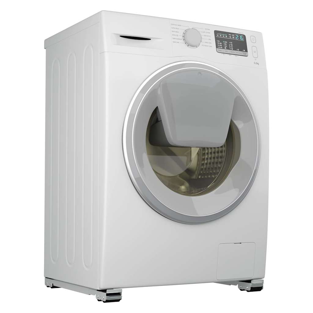 vidaXL Βάση Πλυντηρίου με Ρόδες 2 τεμάχια Μήκος 46-71 cm 300 kg