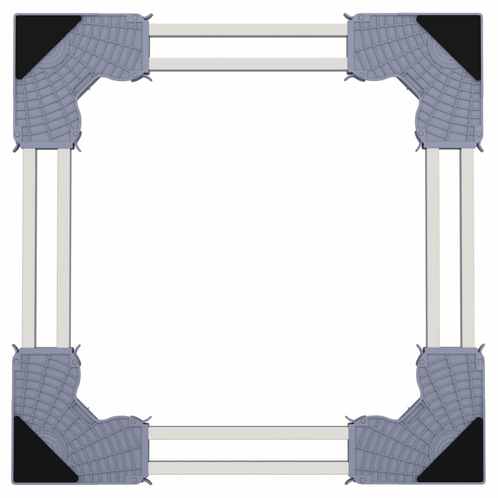 vidaXL Βάση Πλυντηρίου Ρυθμιστική 400 κιλά