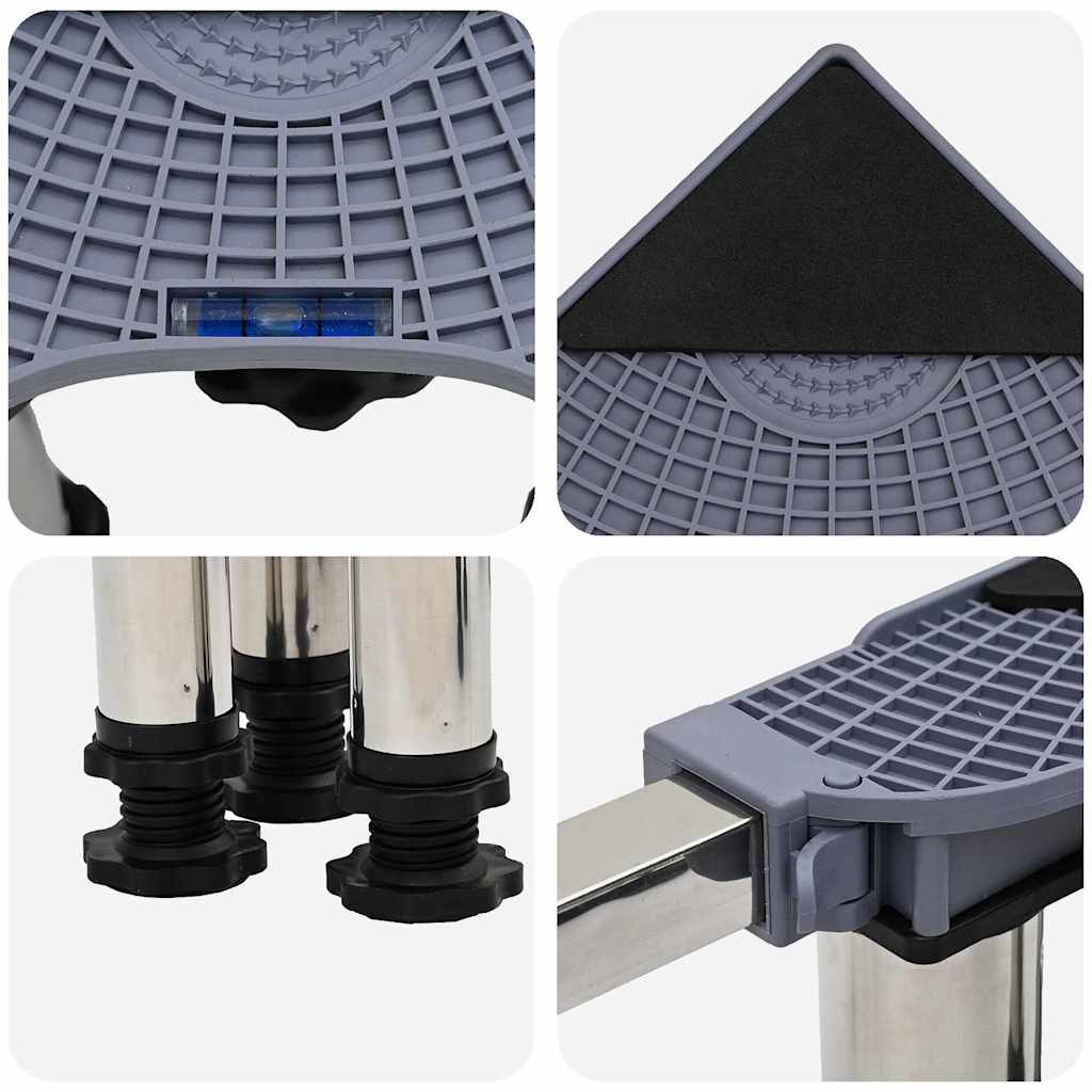 vidaXL Ρυθμιζόμενη Βάση Πλυντηρίου 300 kg