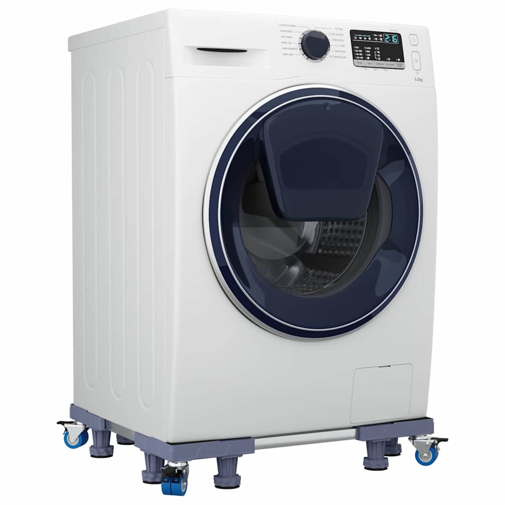 vidaXL Βάση Πλυντηρίου με Τροχούς Ρυθμιζόμενη 250 κιλά