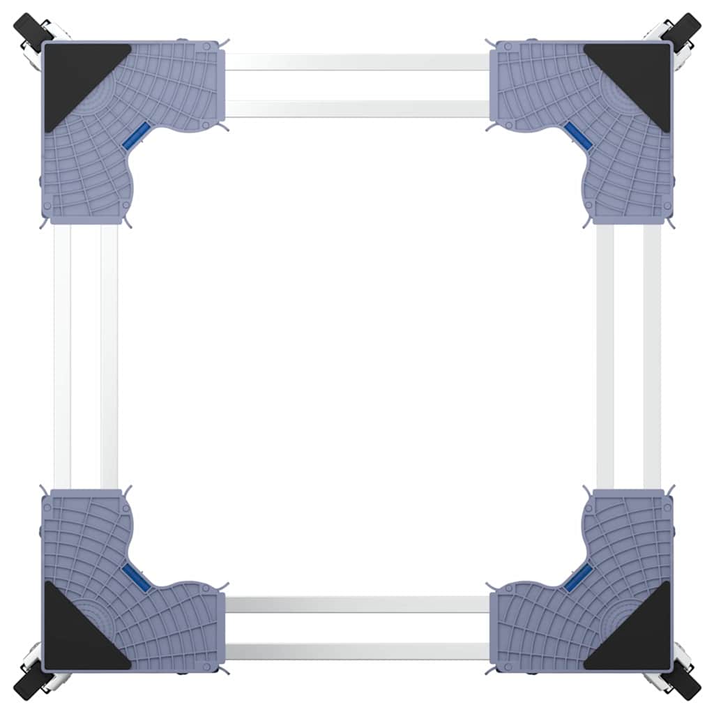 vidaXL Βάση Πλυντηρίου με Τροχούς Ρυθμιζόμενη 350 κιλά