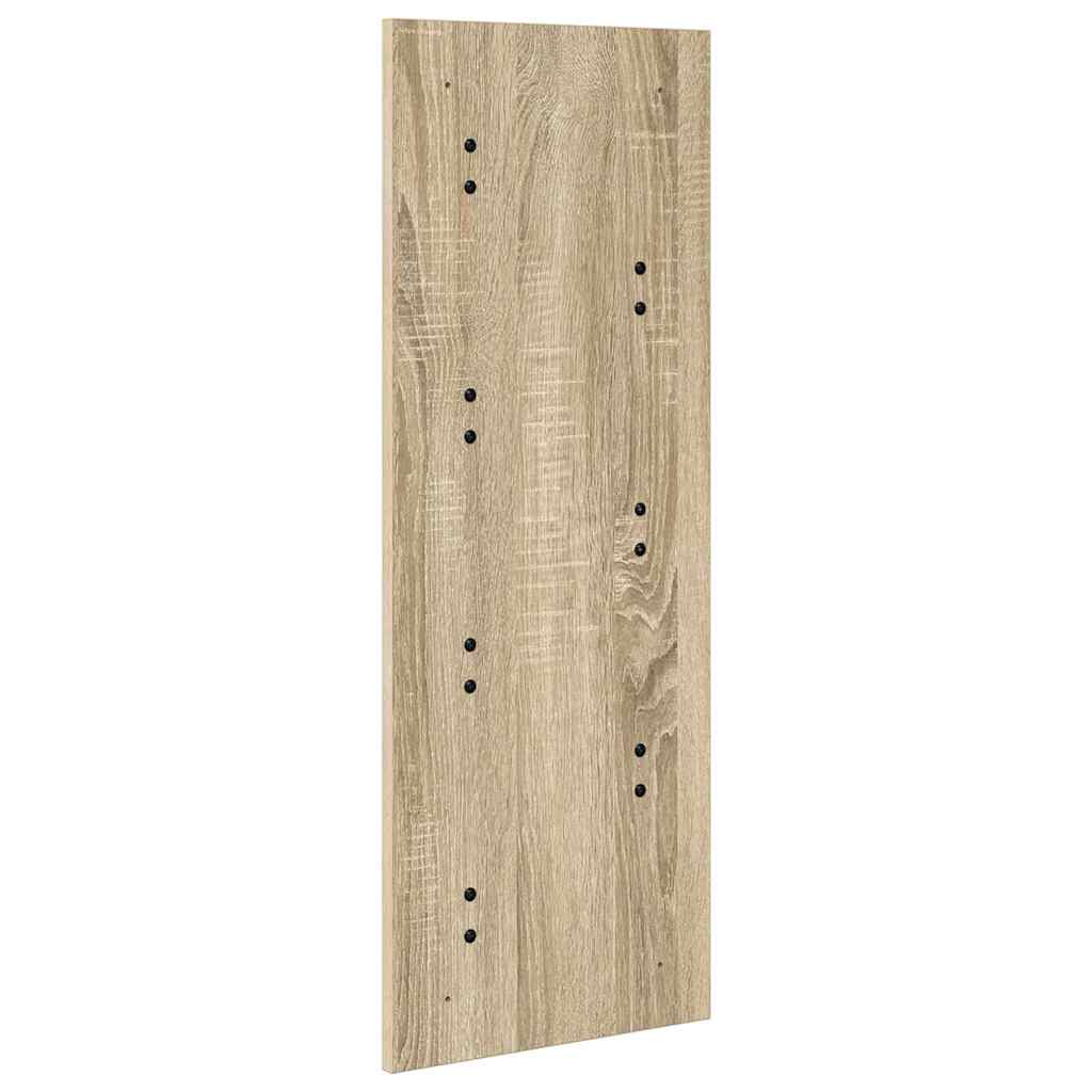 vidaXL Τοίχου Κρεμάστρα Επιτοίχιο Δρύς Sonoma 30 x 1,5 x 80 εκ.