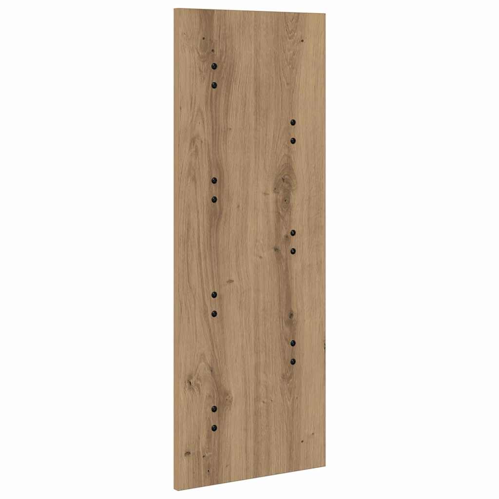 vidaXL Τοίχου Κρεμάστρα Επιτοίχιο Artisan Oak 30 x 1,5 x 80 εκ.
