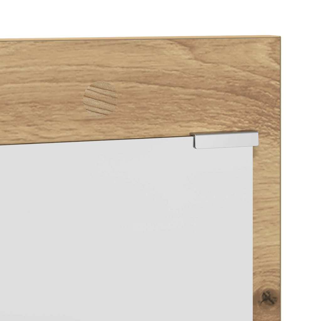 vidaXL Τοίχου Κρεμάστρα Επιτοίχιο Artisan Oak 90 x 10 x 50 εκ.