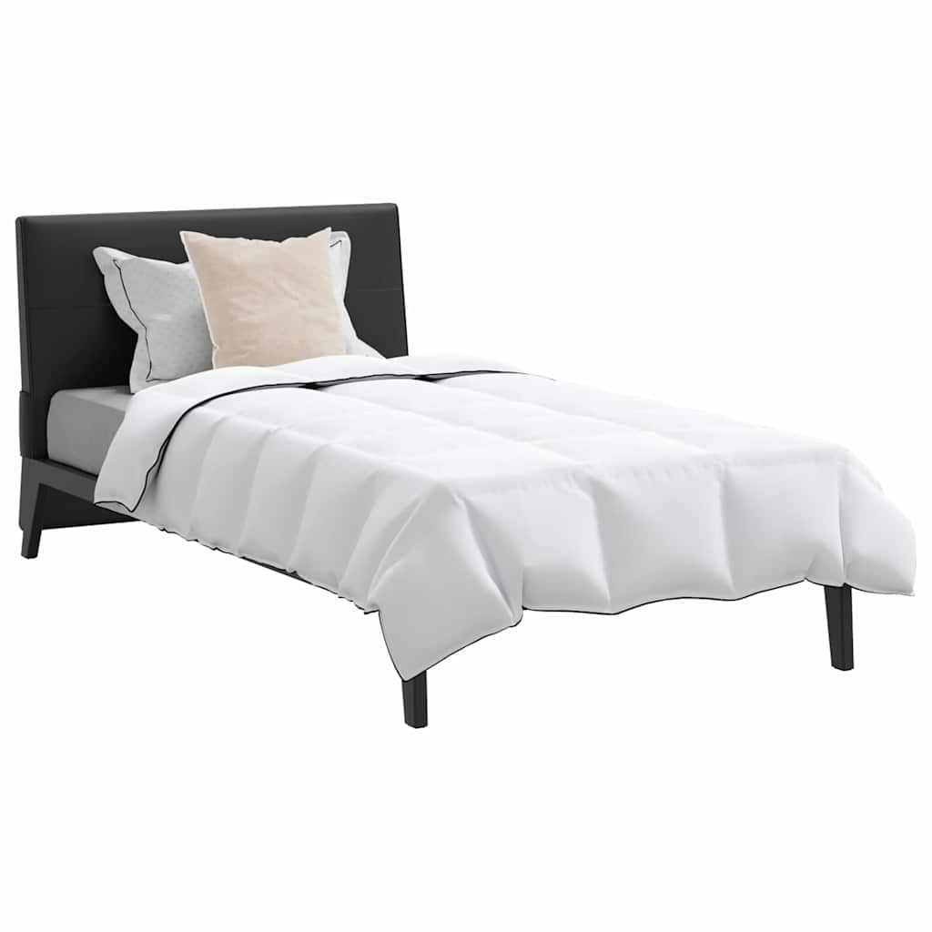 vidaXL Χειμερινό Παπλωματοθήκη με μαξιλάρι 2 pcs Λευκό Φτέρος