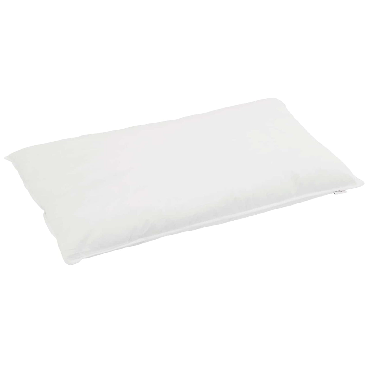 vidaXL Καλοκαιρινό Παπλωματοθήκη με μαξιλάρι 2 pcs Λευκό Φτέρος