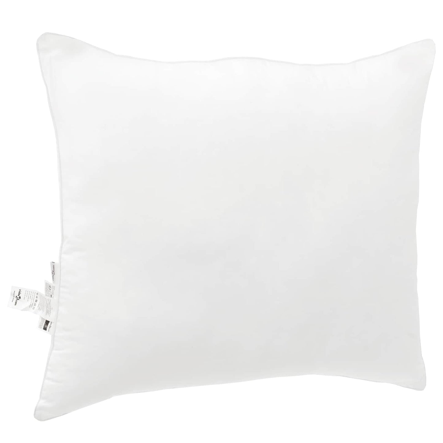 vidaXL Κουβέρτα 2 σε 1 με μαξιλάρι 2 pcs Λευκό 135 x 200 cm Μικροΐνες
