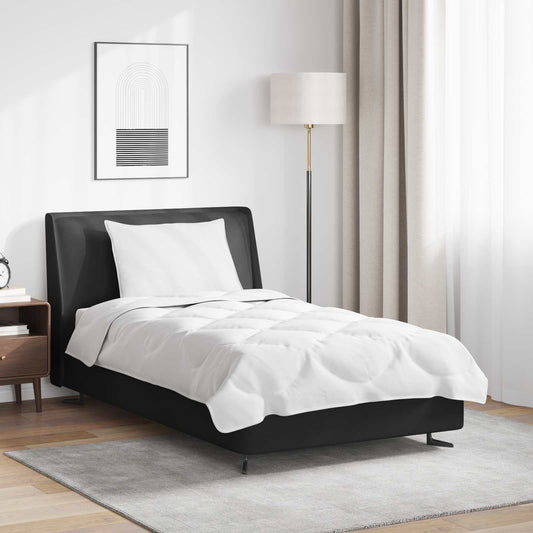 vidaXL Σετ Παπλωμάτων με μαξιλάρι 2 pcs Λευκό Μικροΐνες