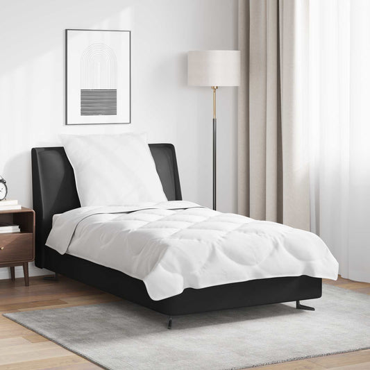 vidaXL Σετ Παπλωμάτων με μαξιλάρι 2 pcs Λευκό Μικροΐνες