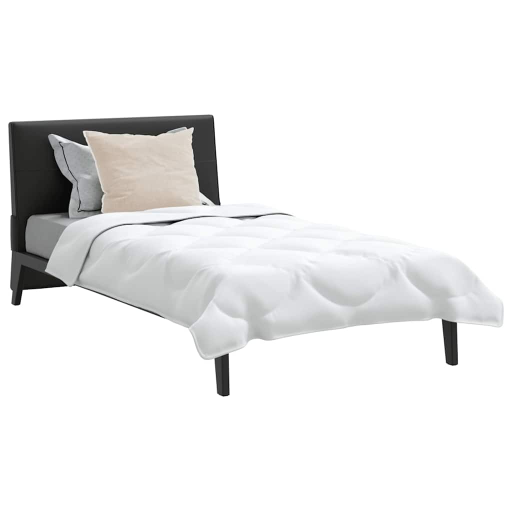 vidaXL Πάπλωμα με μαξιλάρι 2 pcs Λευκό 155 x 200 εκ. Μικροΐνες