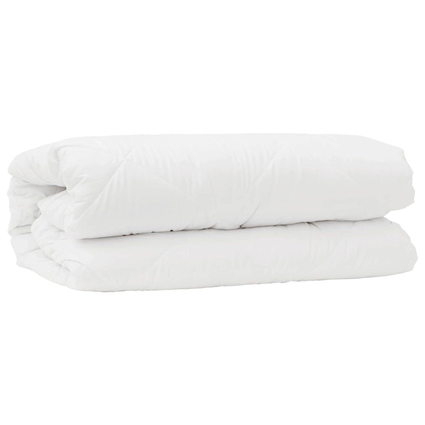 vidaXL Πάπλωμα με μαξιλάρι 2 pcs Λευκό 155 x 200 εκ. Μικροΐνες